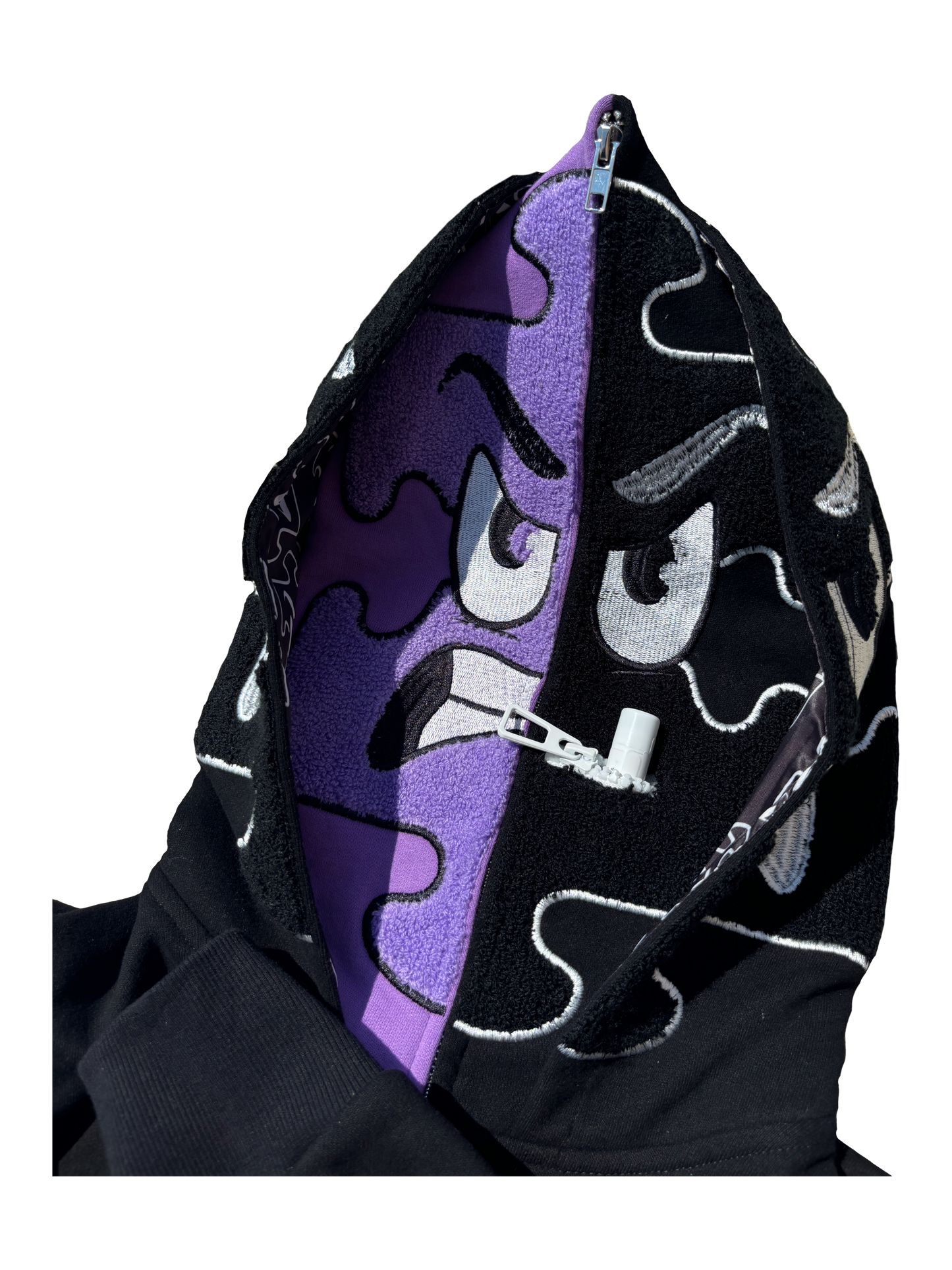 Furious/Ballistic Double Puzzle Hoodie (Lavender)