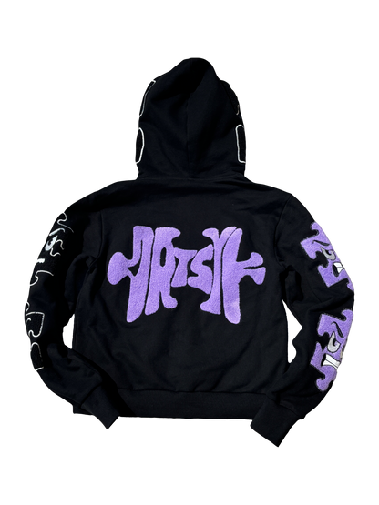 Furious/Ballistic Double Puzzle Hoodie (Lavender)