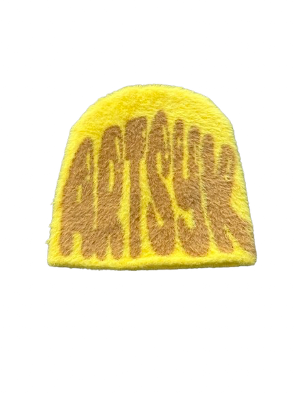 Sun Glow Yellow Beanie