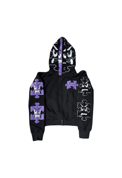 Furious/Ballistic Double Puzzle Hoodie (Lavender)